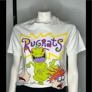 Nickelodeon Rugrats Cut And Cropped T-shirt Sz Small
